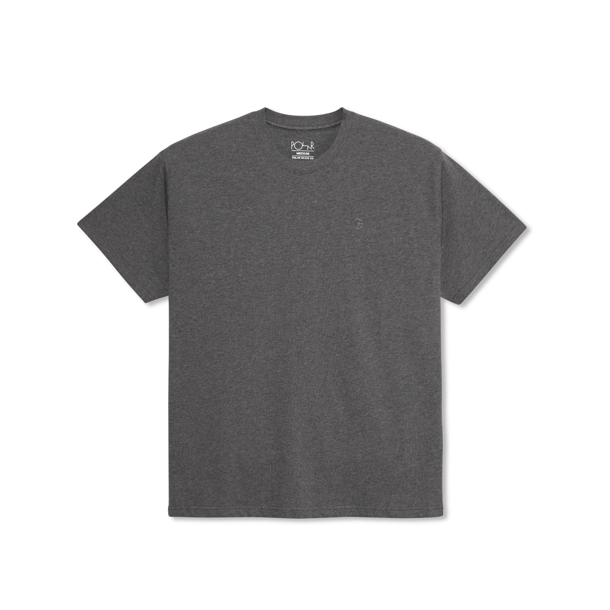 POLAR - Team Tee "Dark Grey Melange"
