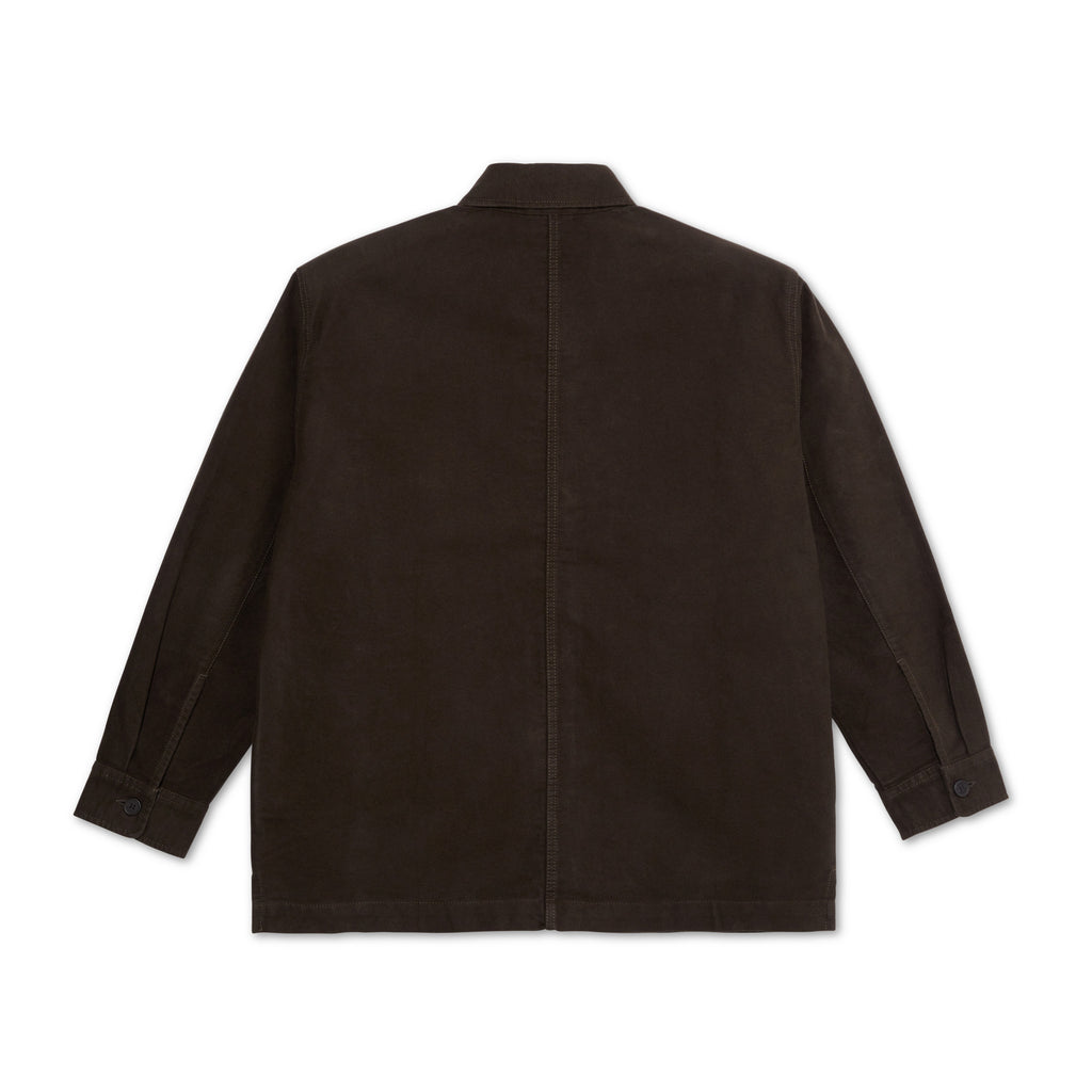 POLAR - Theodore Overshirt Brushed Twill "Dark Olive"
