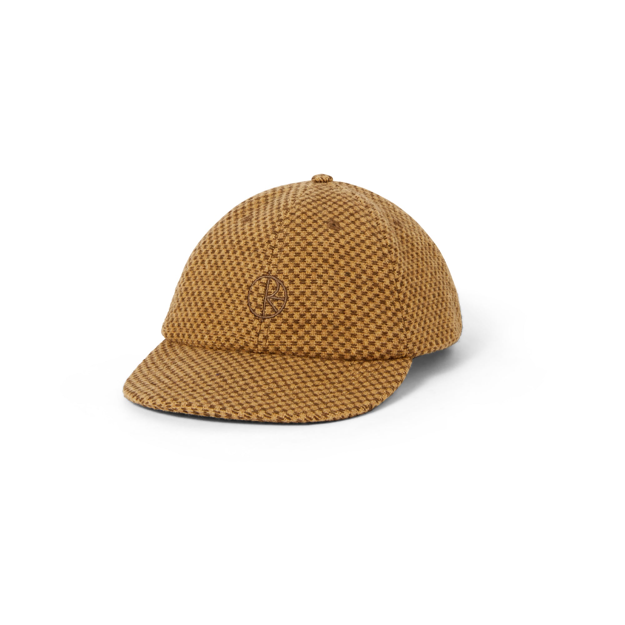 POLAR - Tom Cap  Wool "Brown Check"