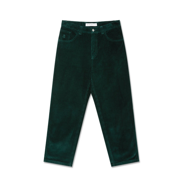 POLAR - 93! Pants | Cord "Dark Emerald"