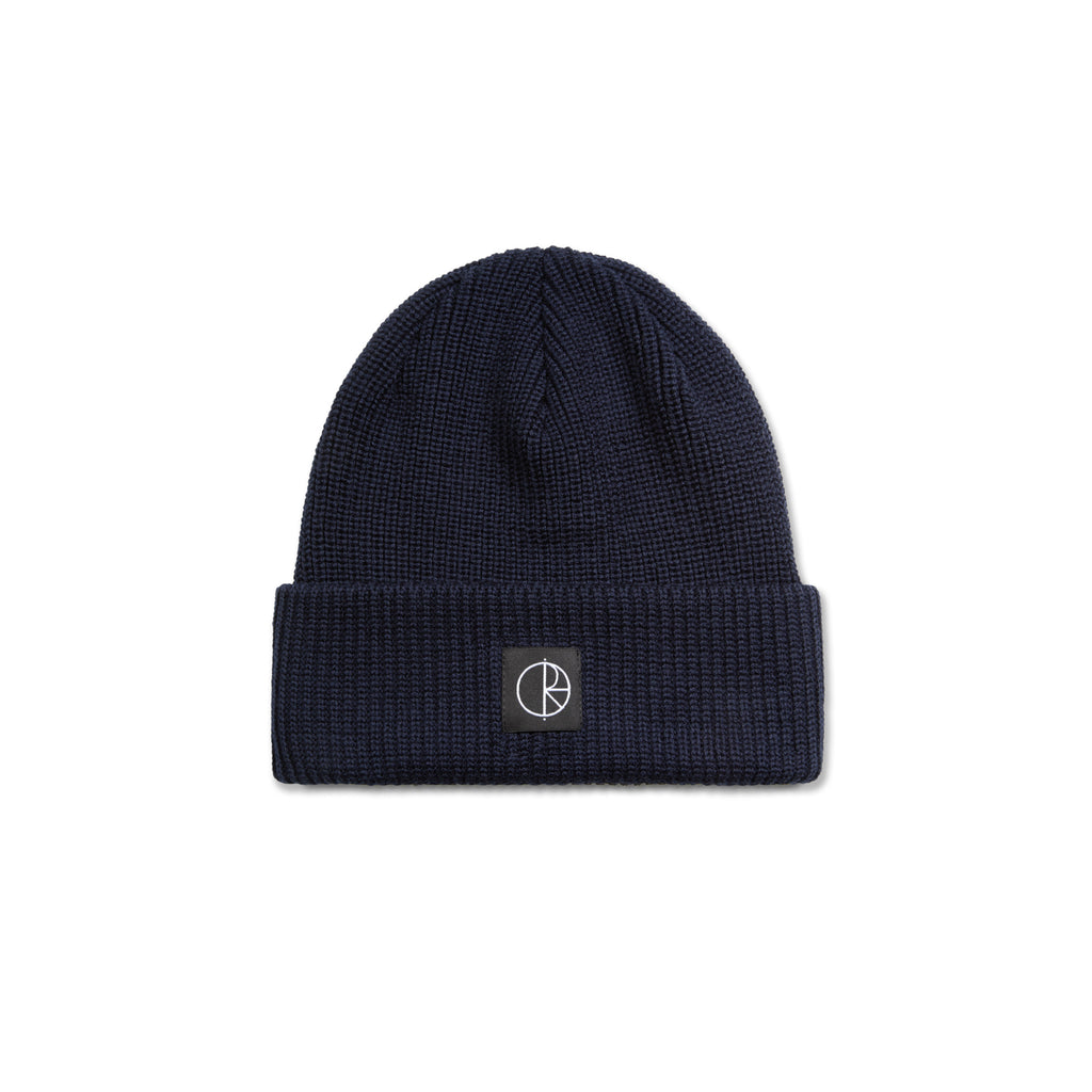POLAR - Double Fold Merino Beanie "Navy"