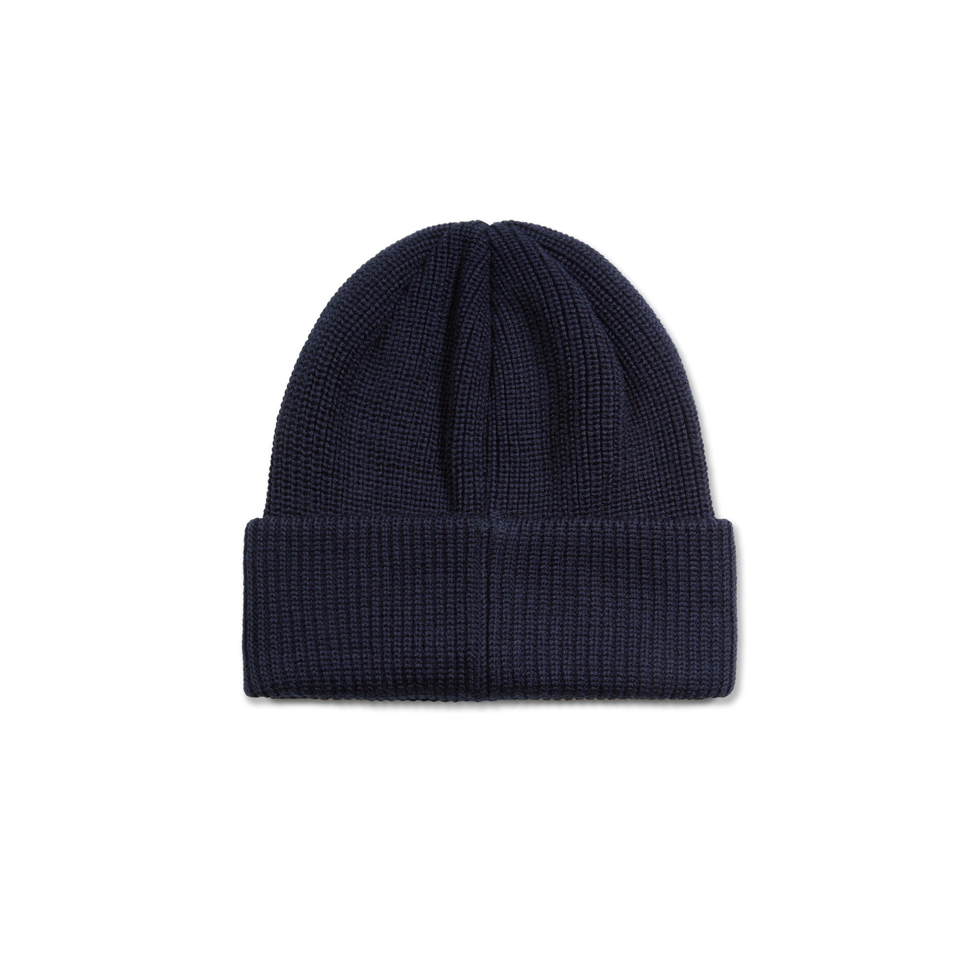 POLAR - Double Fold Merino Beanie "Navy"