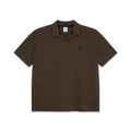 POLAR - Serge Polo Shirt | Bouclé "Brass / Black"