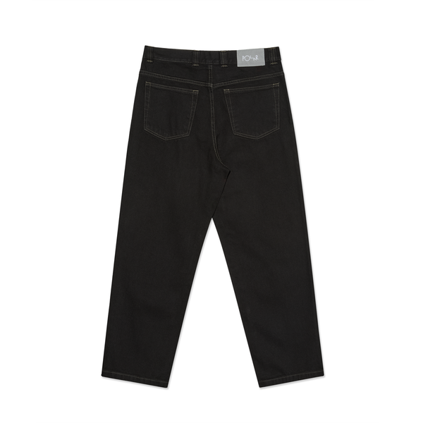 POLAR - '93! Pants | Contrast Stitching "Black/Dark Olive"