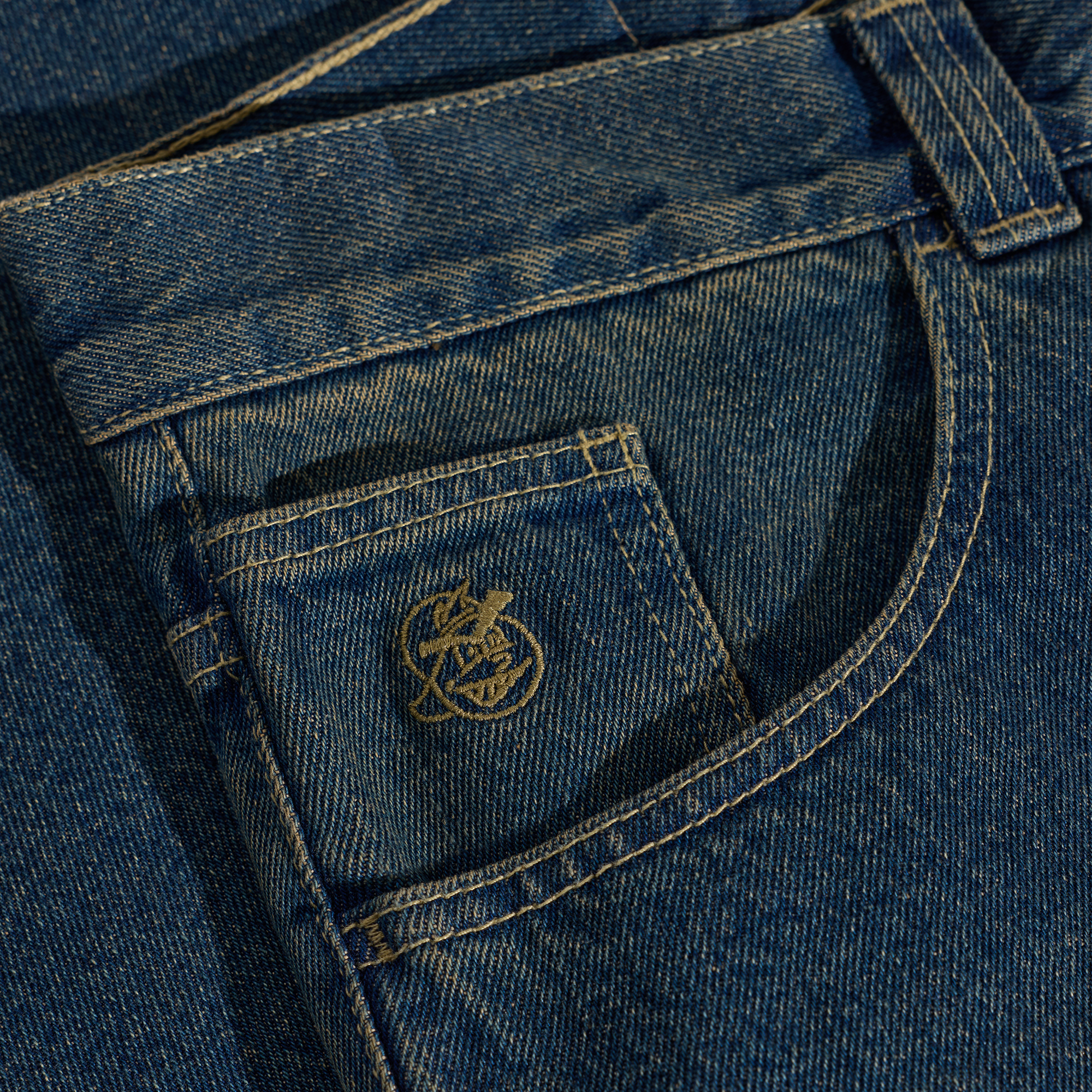 POLAR - 93 Pants "Dirty Blue"