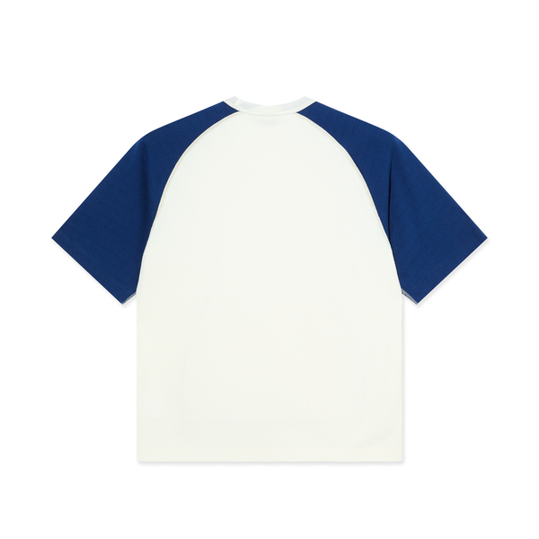 POLAR - Doe Tee  "Ivory/Ultramarine"