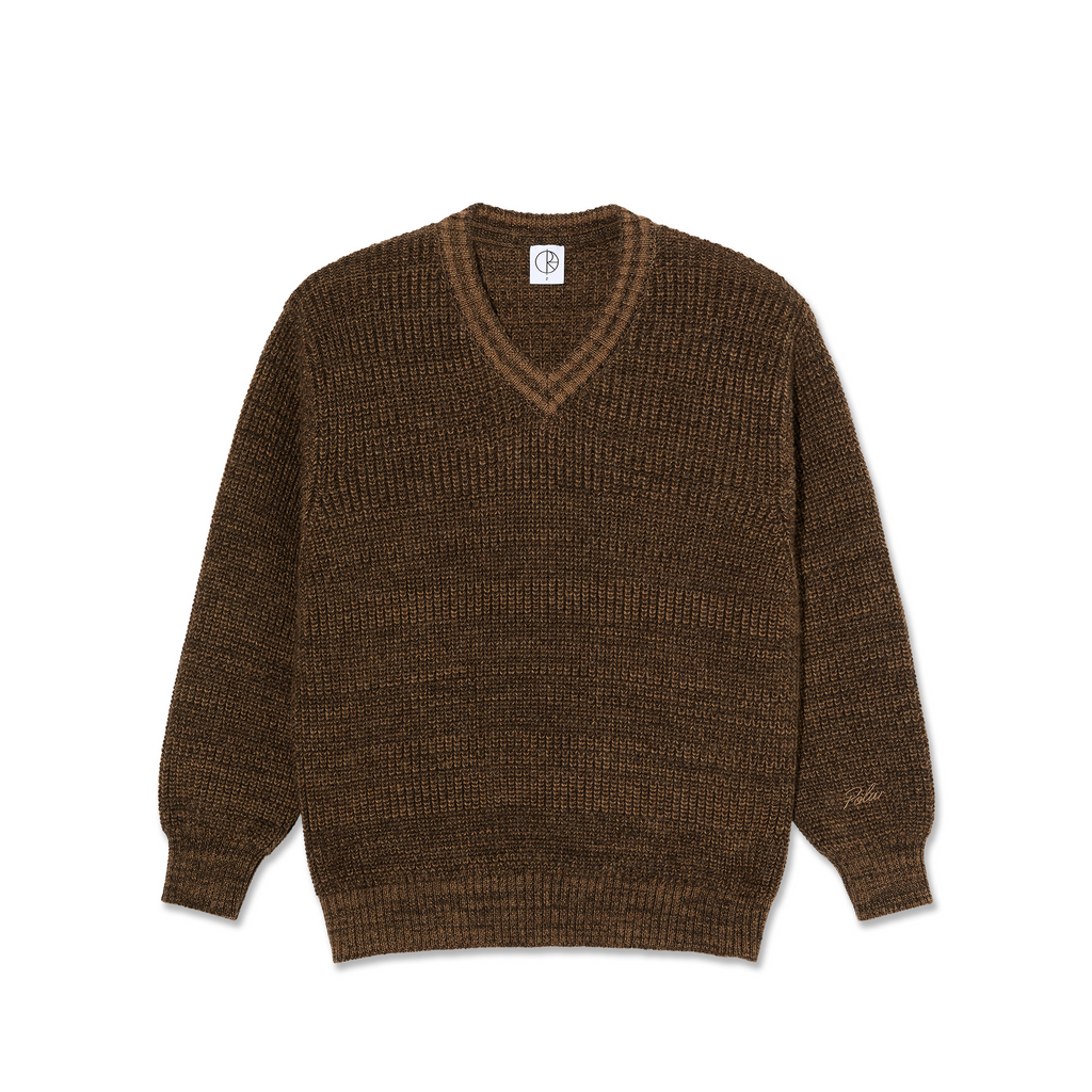 POLAR - Eve Sweater  "Brown Marl"