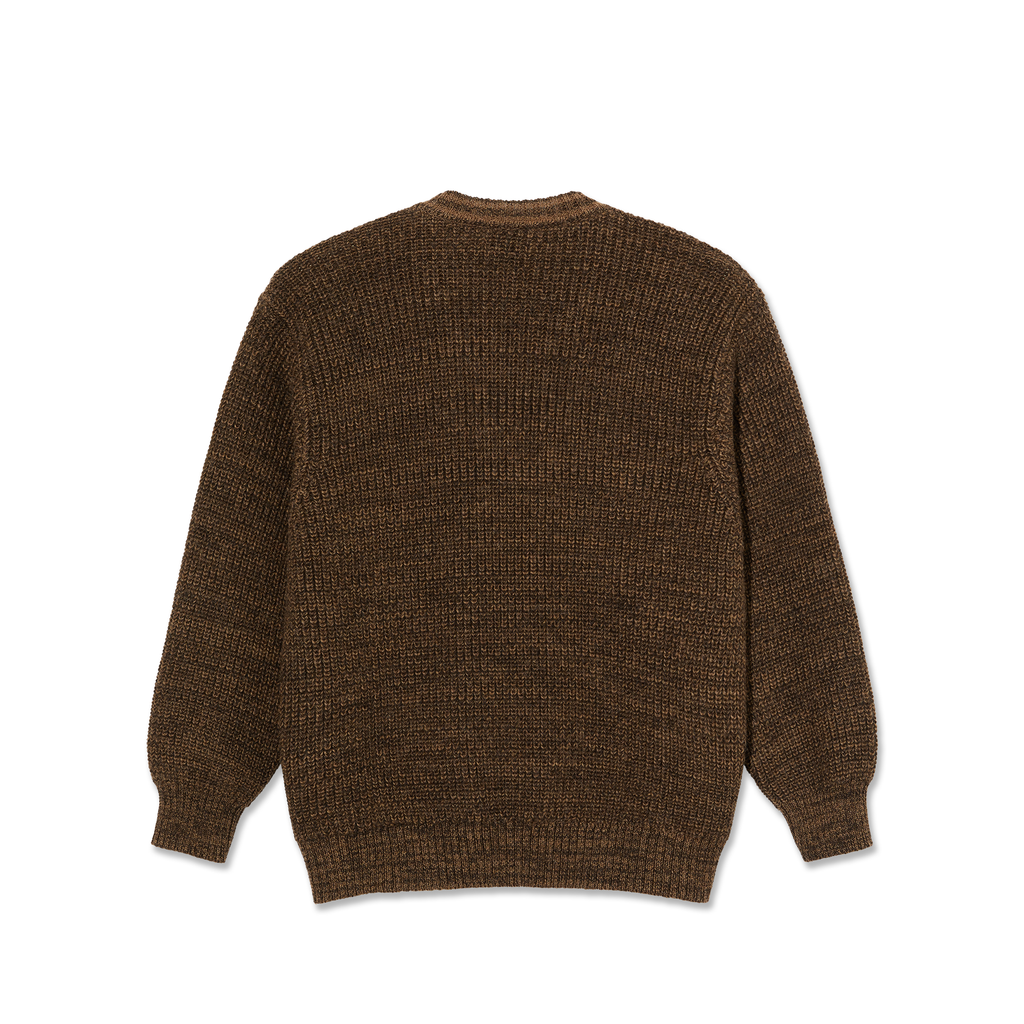 POLAR - Eve Sweater  "Brown Marl"