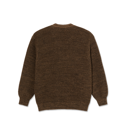 POLAR - Eve Sweater  "Brown Marl"