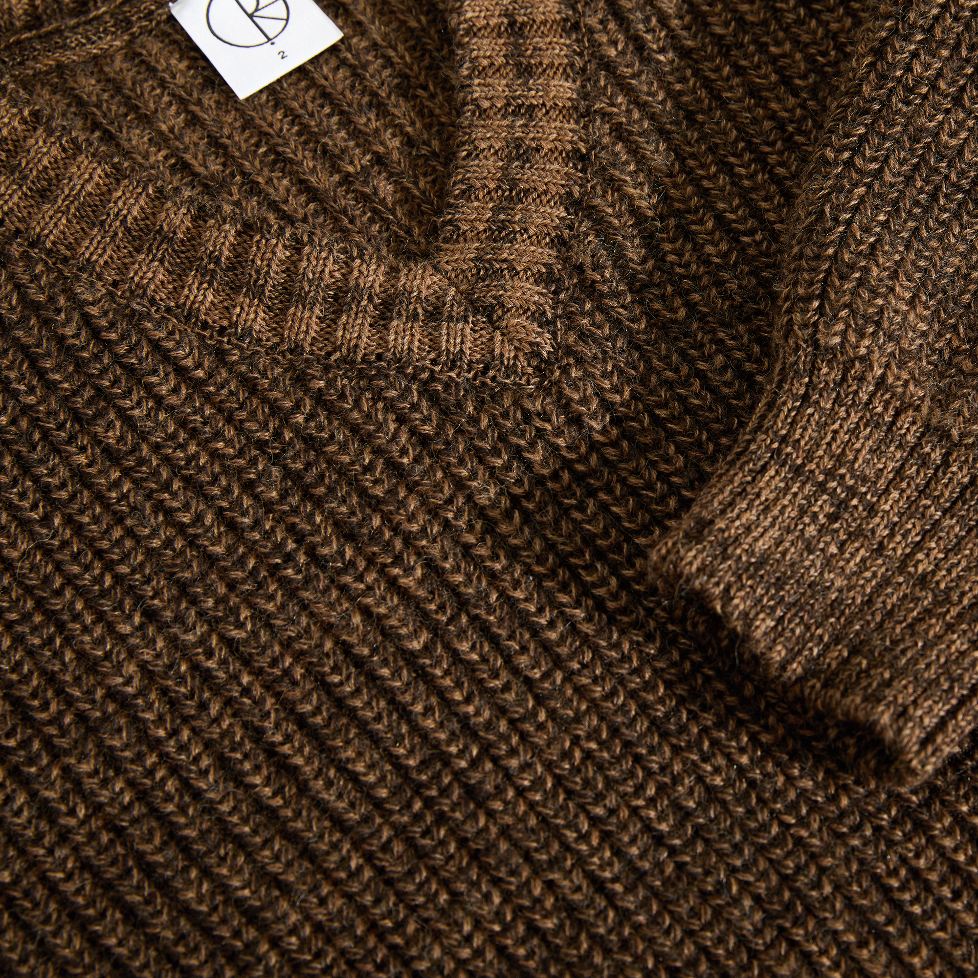 POLAR - Eve Sweater  "Brown Marl"
