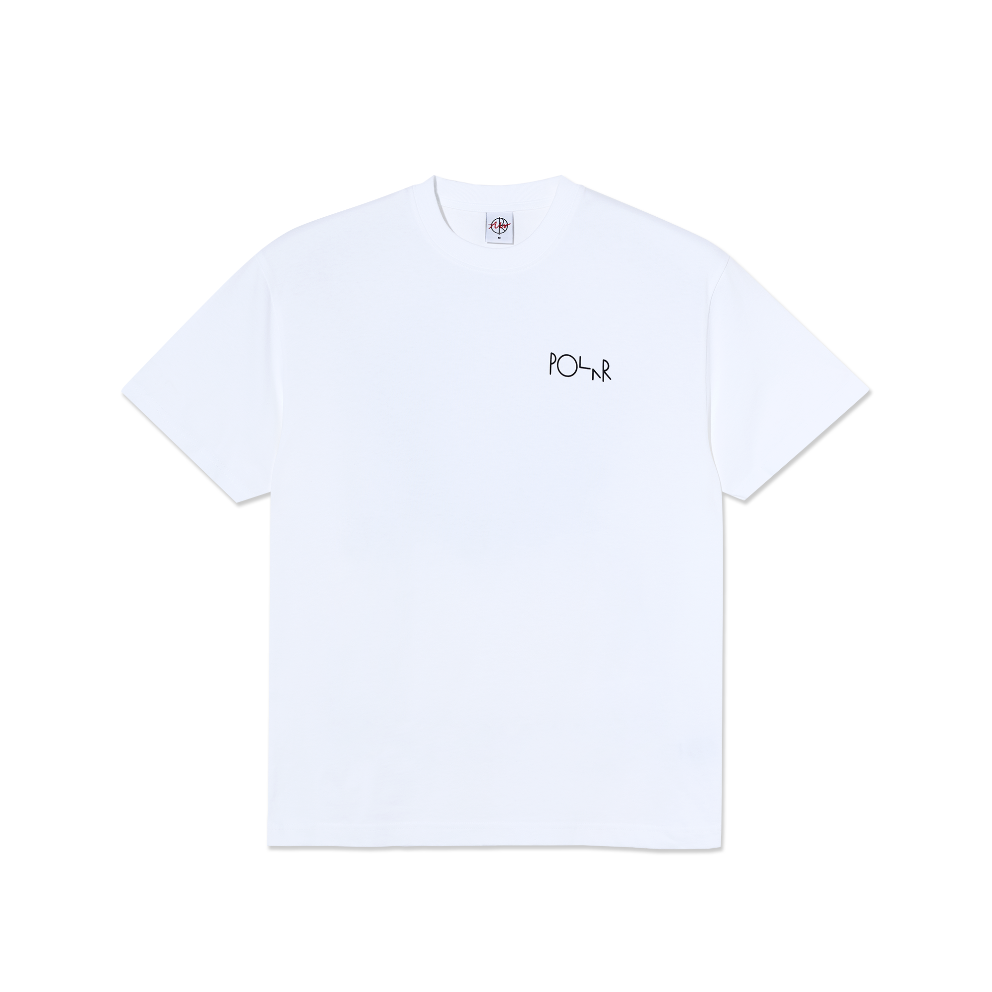 POLAR - Fill Logo Tee | Happy Sad "White"