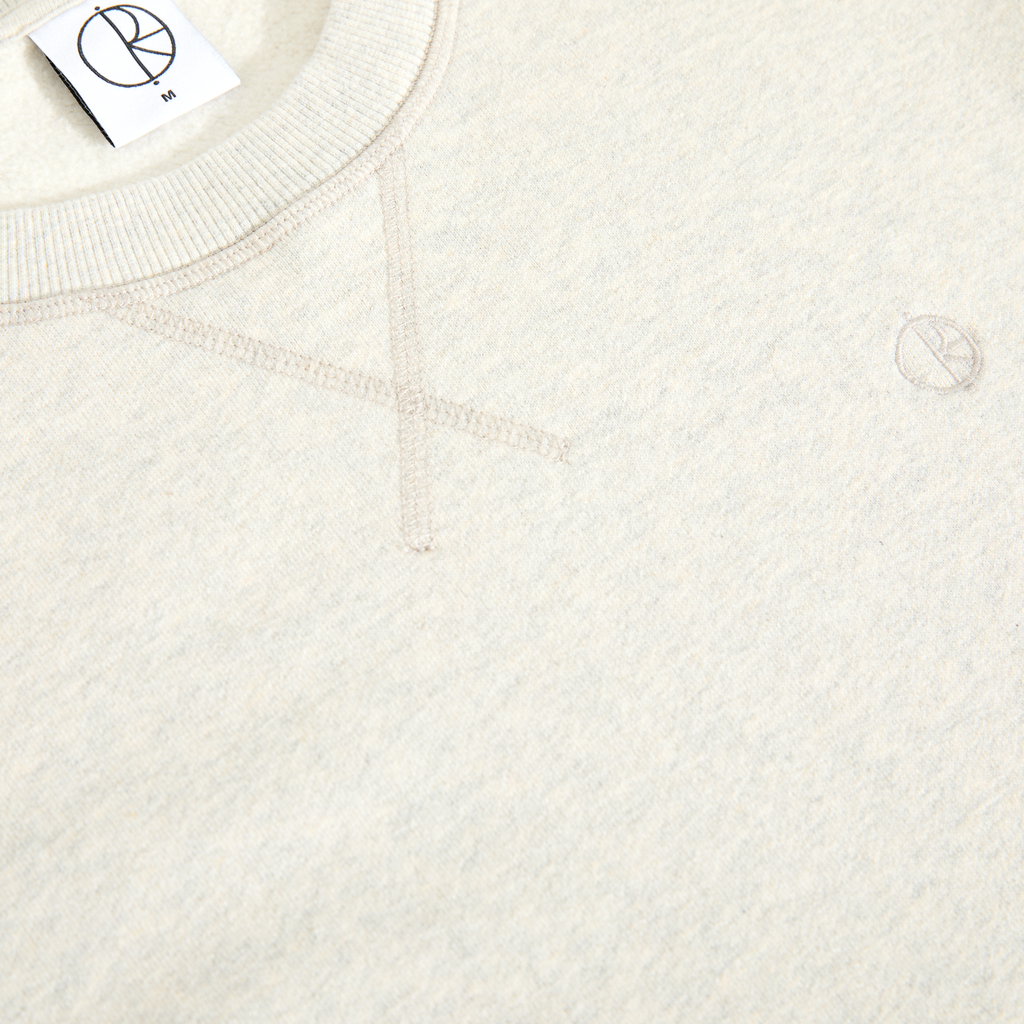 POLAR - Frankie Crewneck "Ivory Grey Melange"