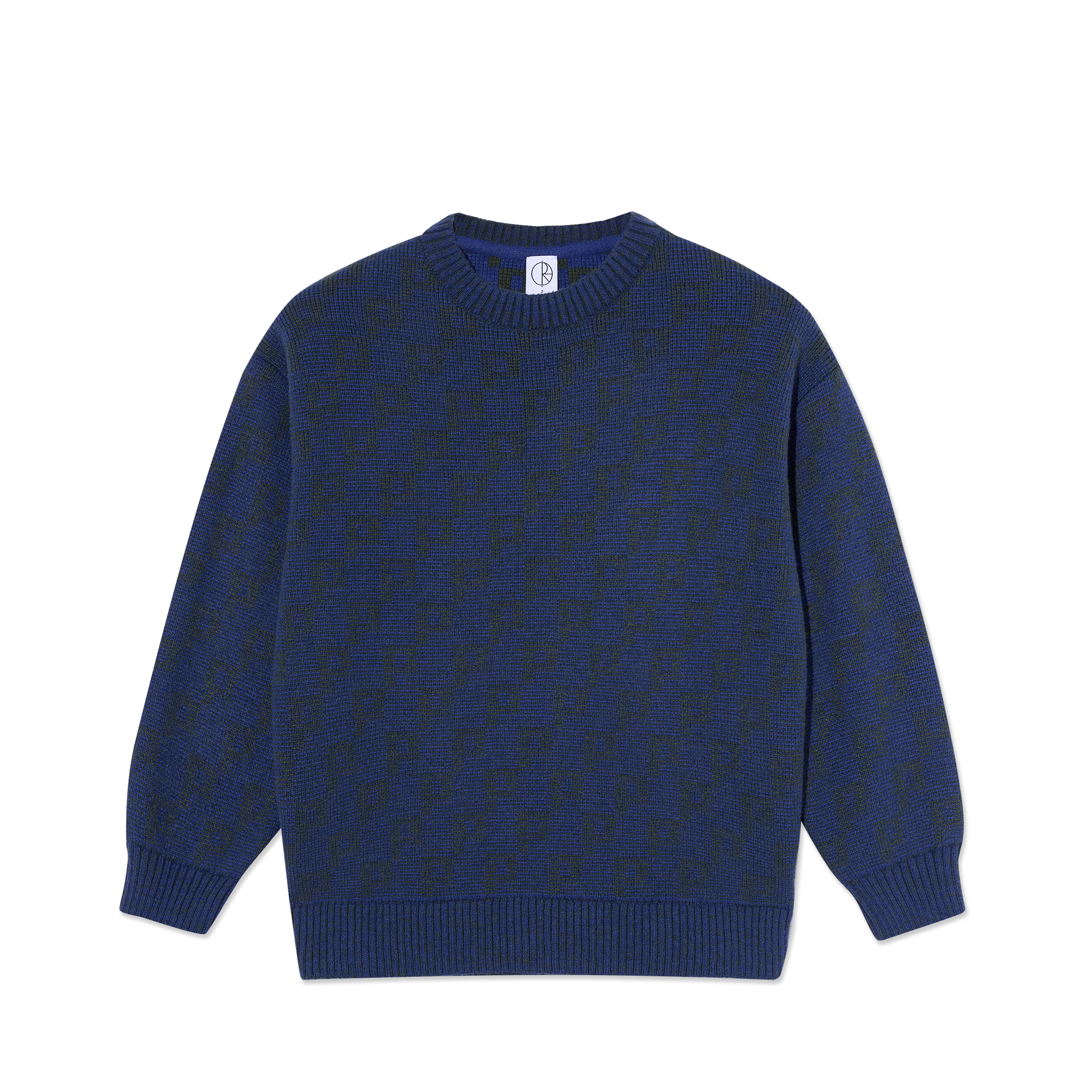 POLAR - George Sweater | P Pattern "Blue Green"