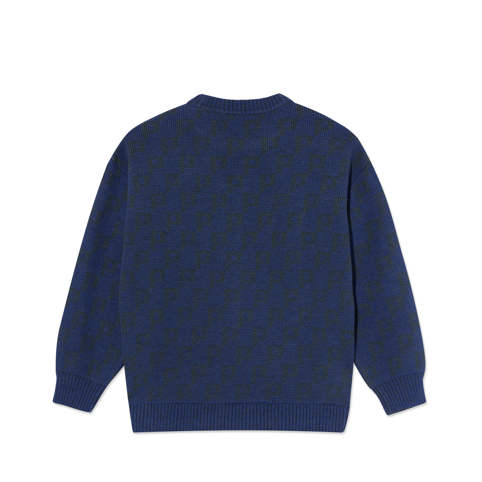 POLAR - George Sweater | P Pattern "Blue Green"