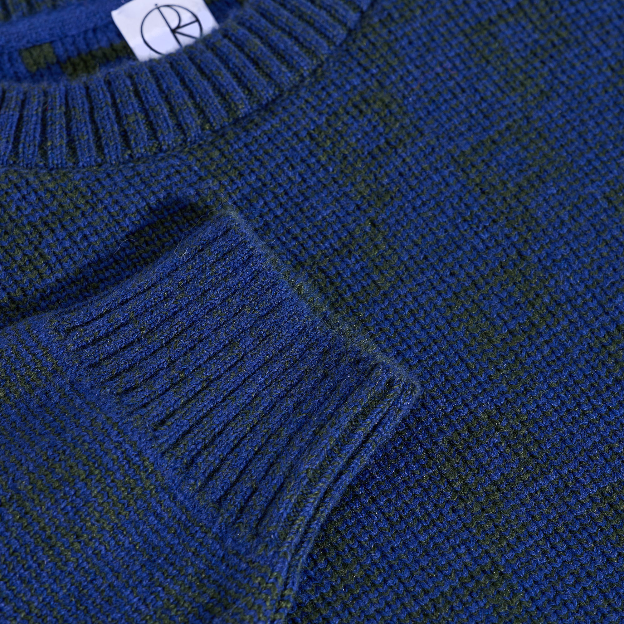 POLAR - George Sweater | P Pattern "Blue Green"