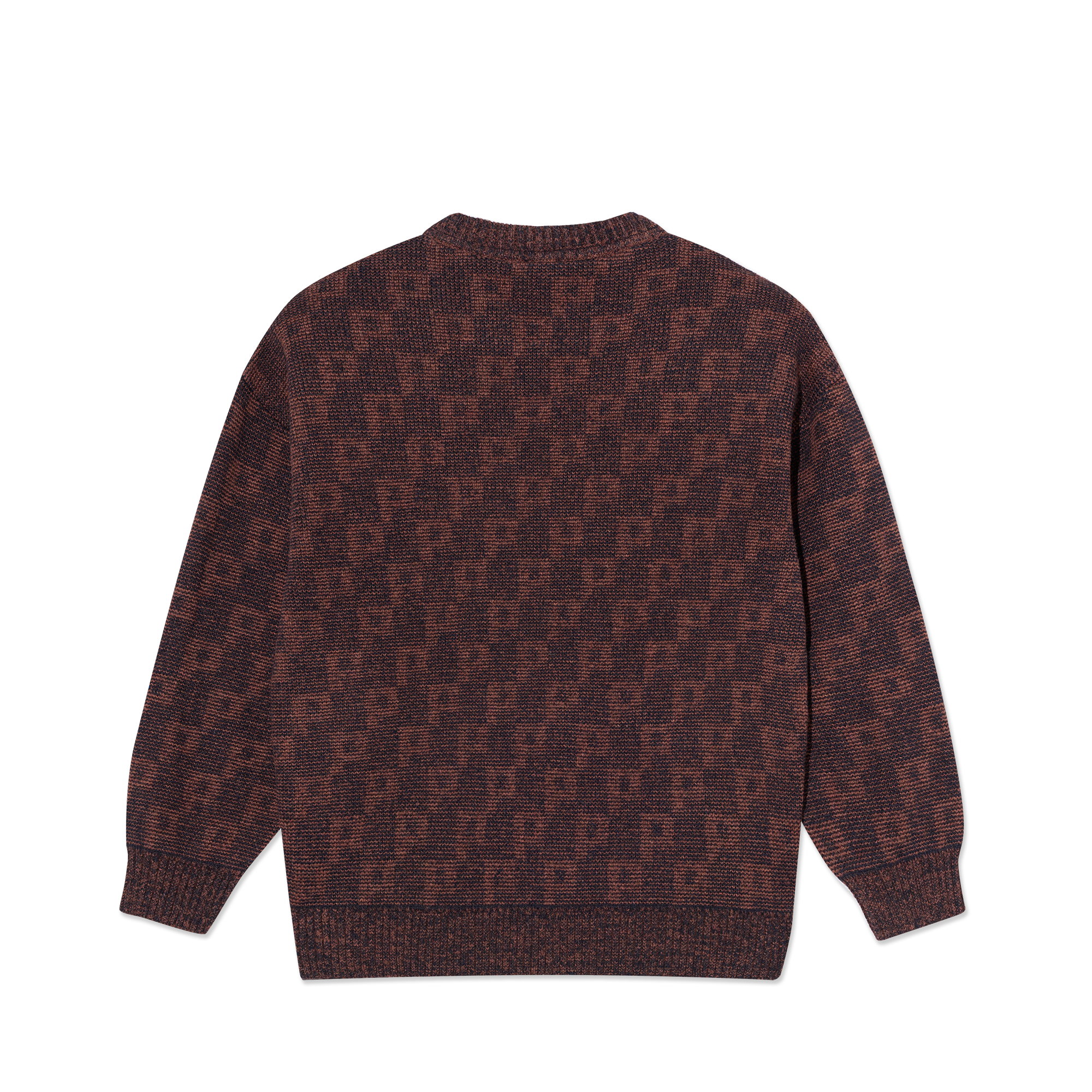 POLAR - George Sweater | P Pattern "Navy Orange"