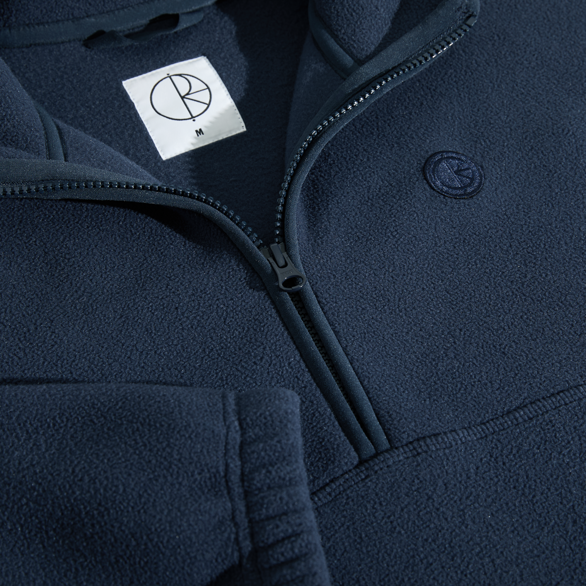 POLAR - Ivan Half Zip Sweater "Grey Blue"