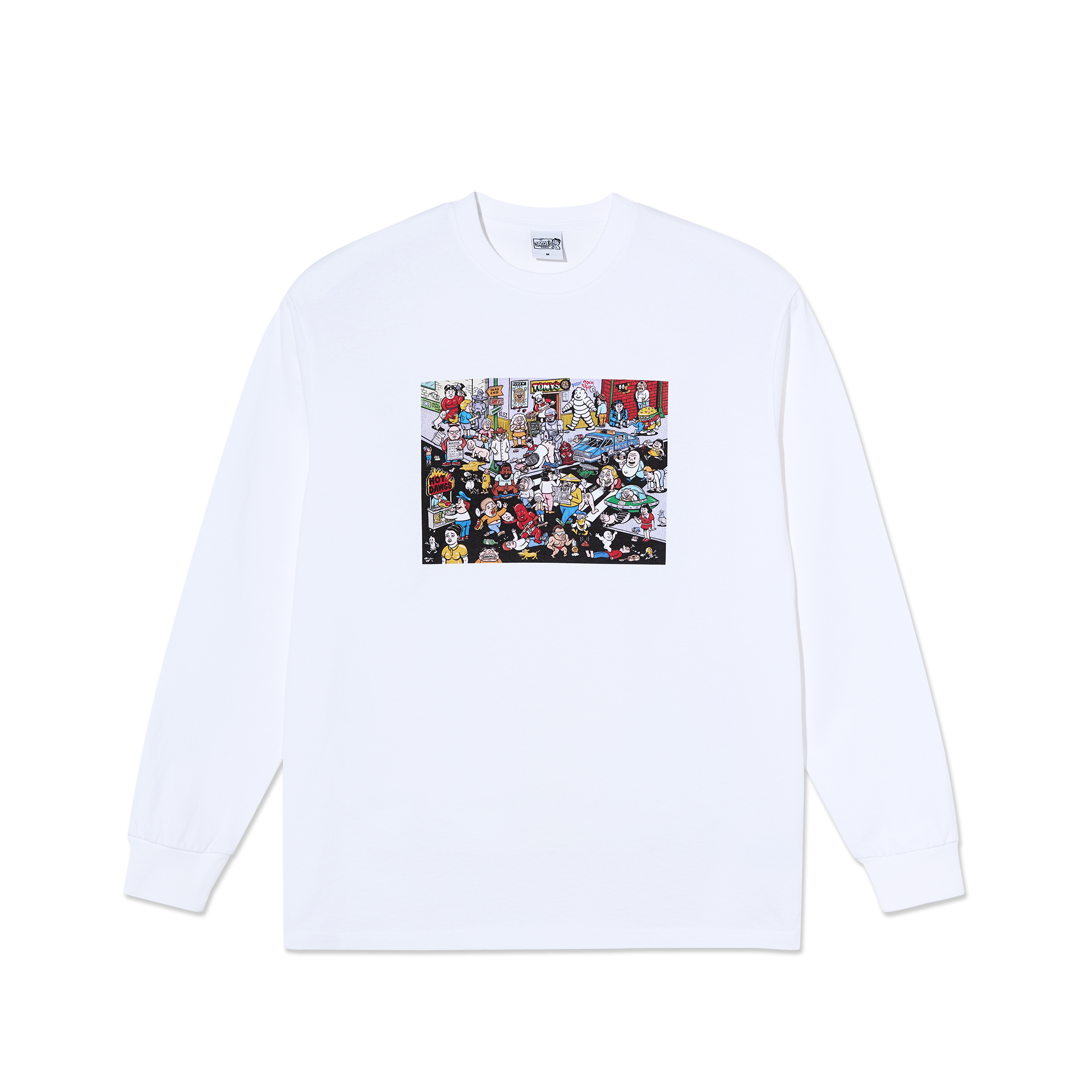 POLAR - LS Tee | Street Corner "White"