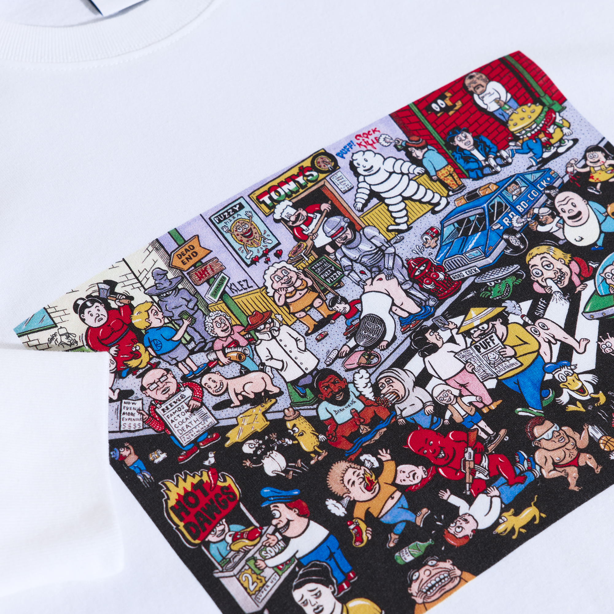 POLAR - LS Tee | Street Corner "White"