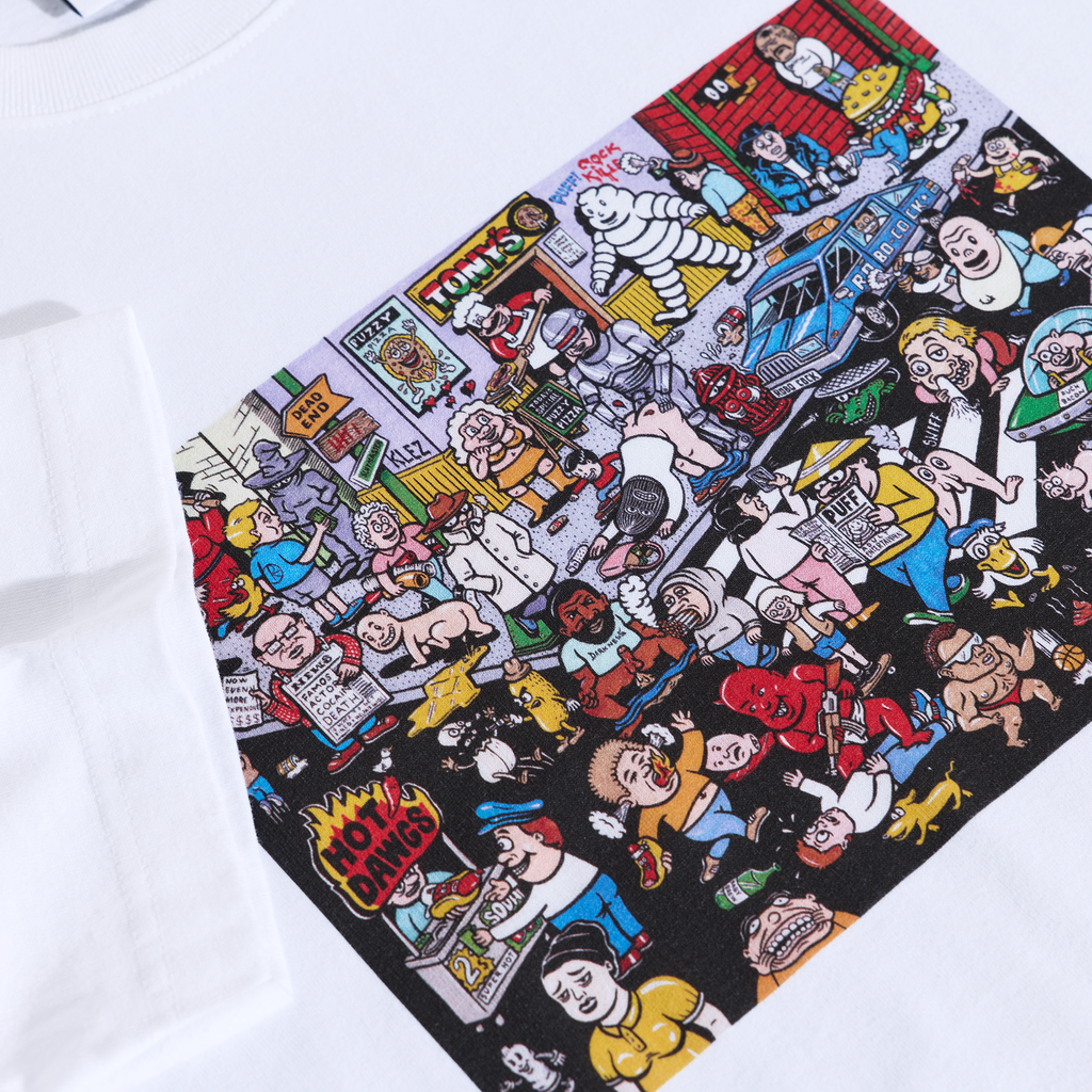 POLAR - Tee | Street Corner "White"　