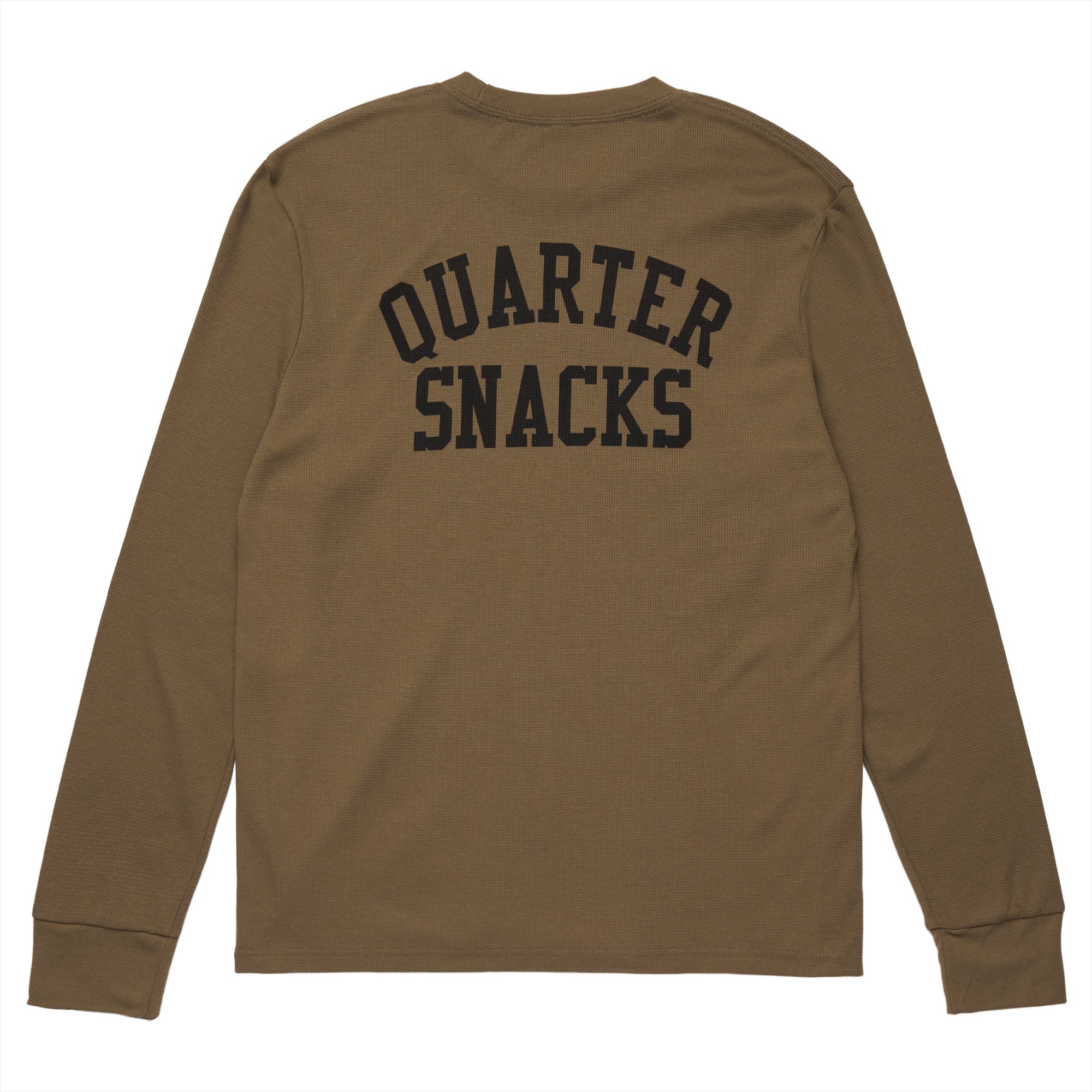 QUARTERSNACKS - Printed Thermal Longsleeve Tee 