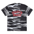 QUARTERSNACKS  - Camo Arch Tee "Black & White"
