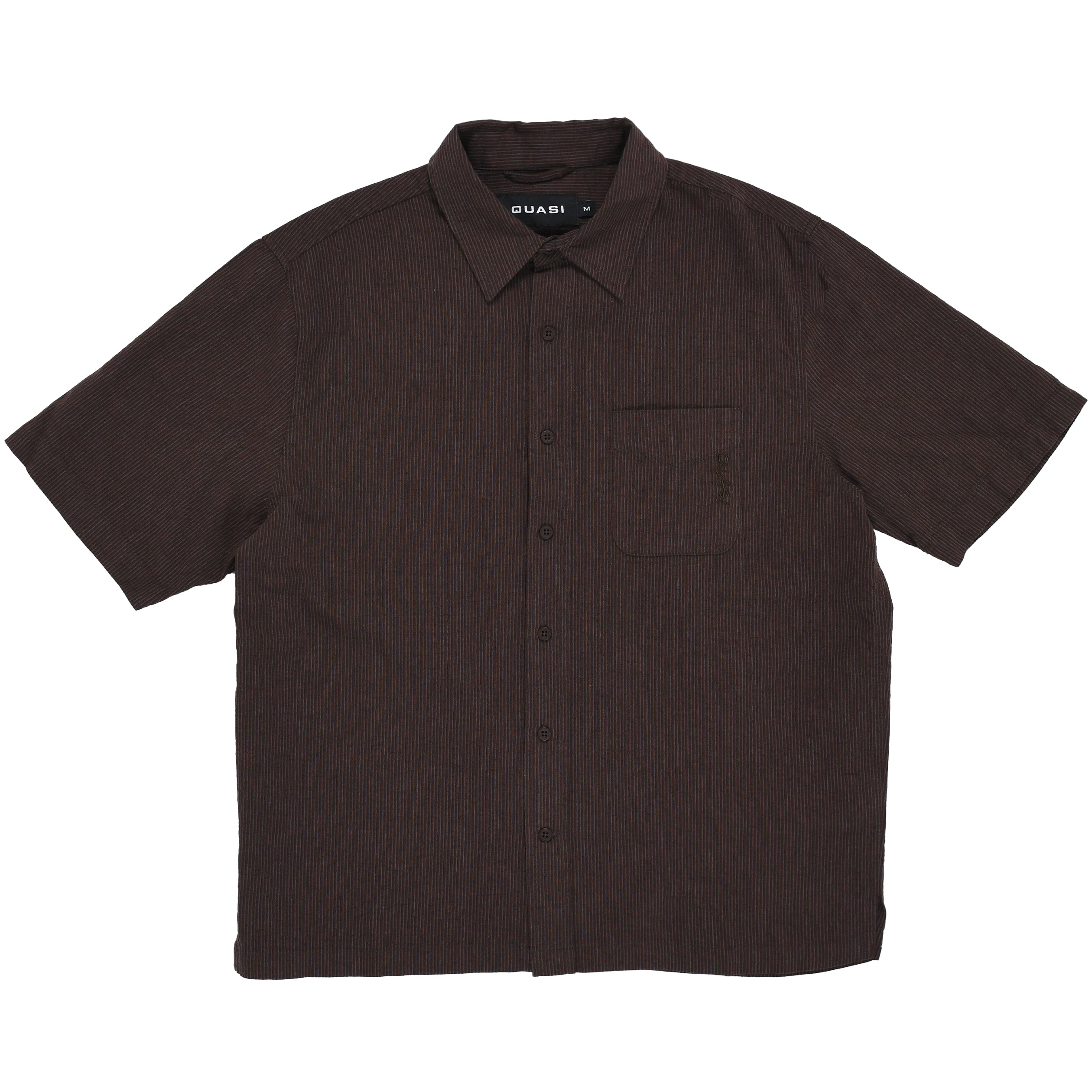 QUASI - Kalvin SS Button Up Shirt "Hickory"