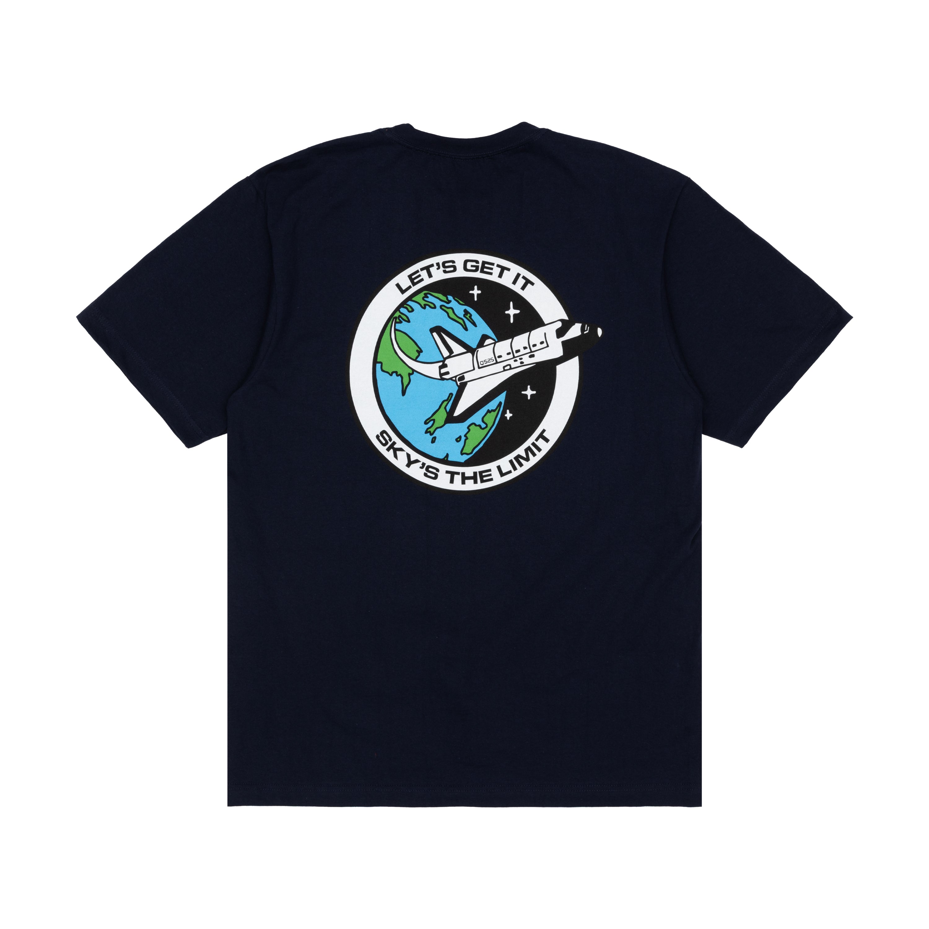 QUARTERSNACKS  - Let's Get It Tee "Navy"