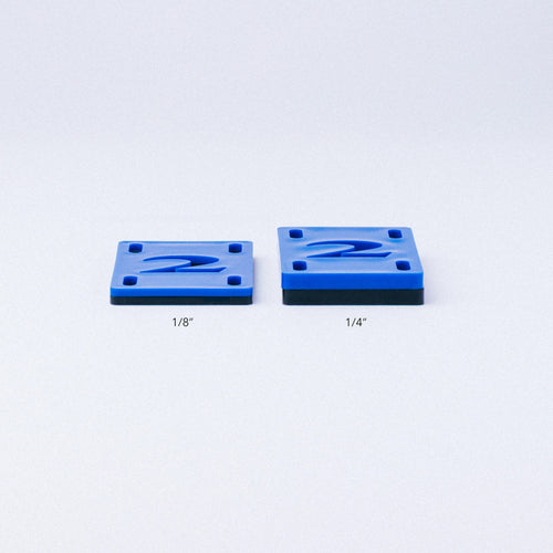 2 RISER PADS - Riser Pads 1/4" "Black"