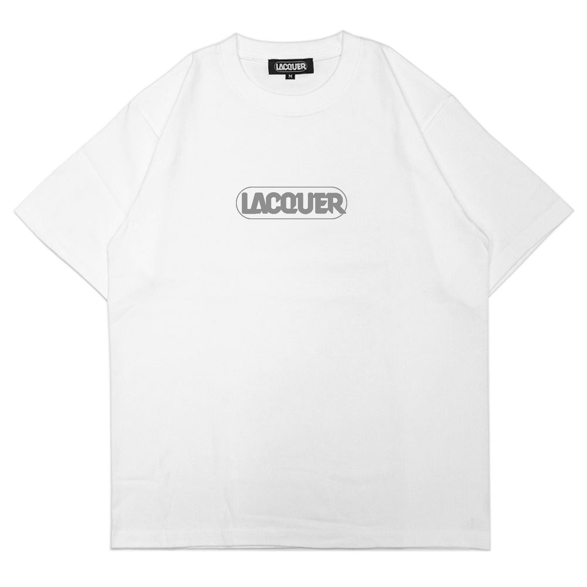 LACQUER -  Reflector Logo Tee "White"