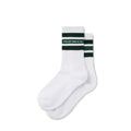 POLAR - Fat Stripe Socks "White / Green"