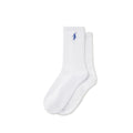 POLAR - Rib Socks | No Comply "White / Blue"