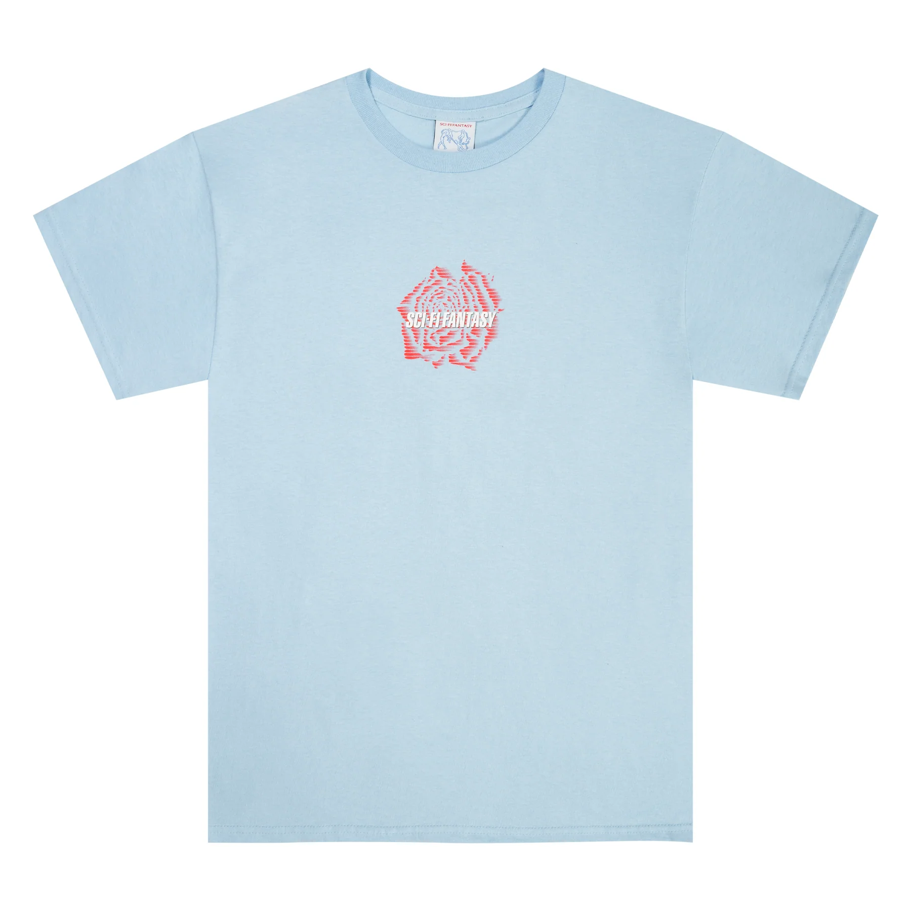 SCI-FI FANTASY - ROSE TEE "LIGHT BLUE"