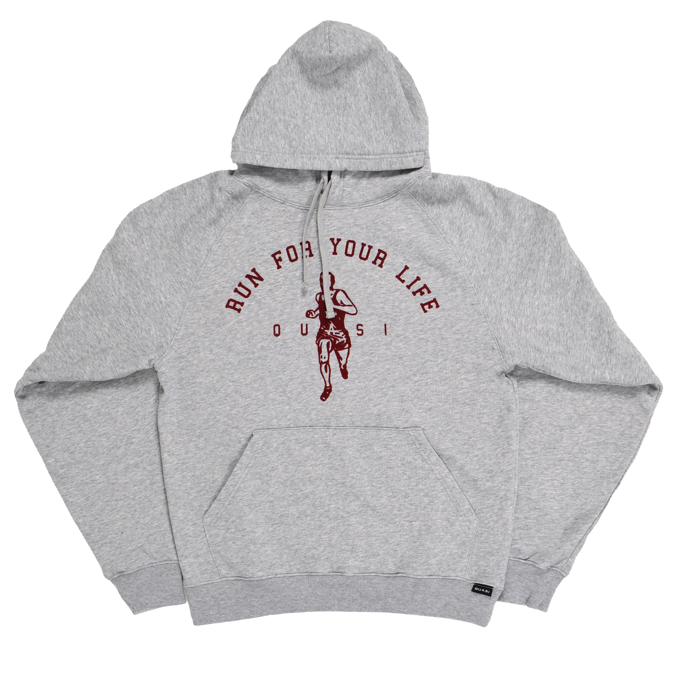 QUASI - Run Hoodie "Heather Grey"