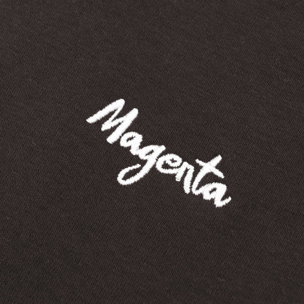 MAGENTA SKATEBOARDS - SCRIPT CREWNECK "Chocolate"
