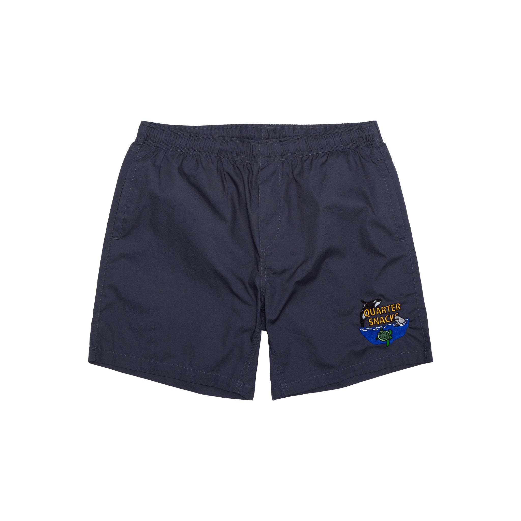 QUARTERSNACKS  - Sea Creature Water Shorts "Navy"