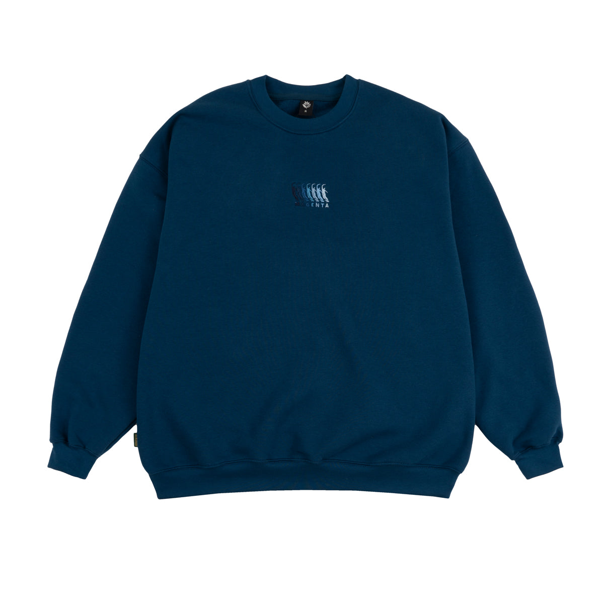 MAGENTA SKATEBOARDS - SEQUENCE CREWNECK "Petrol Blue"