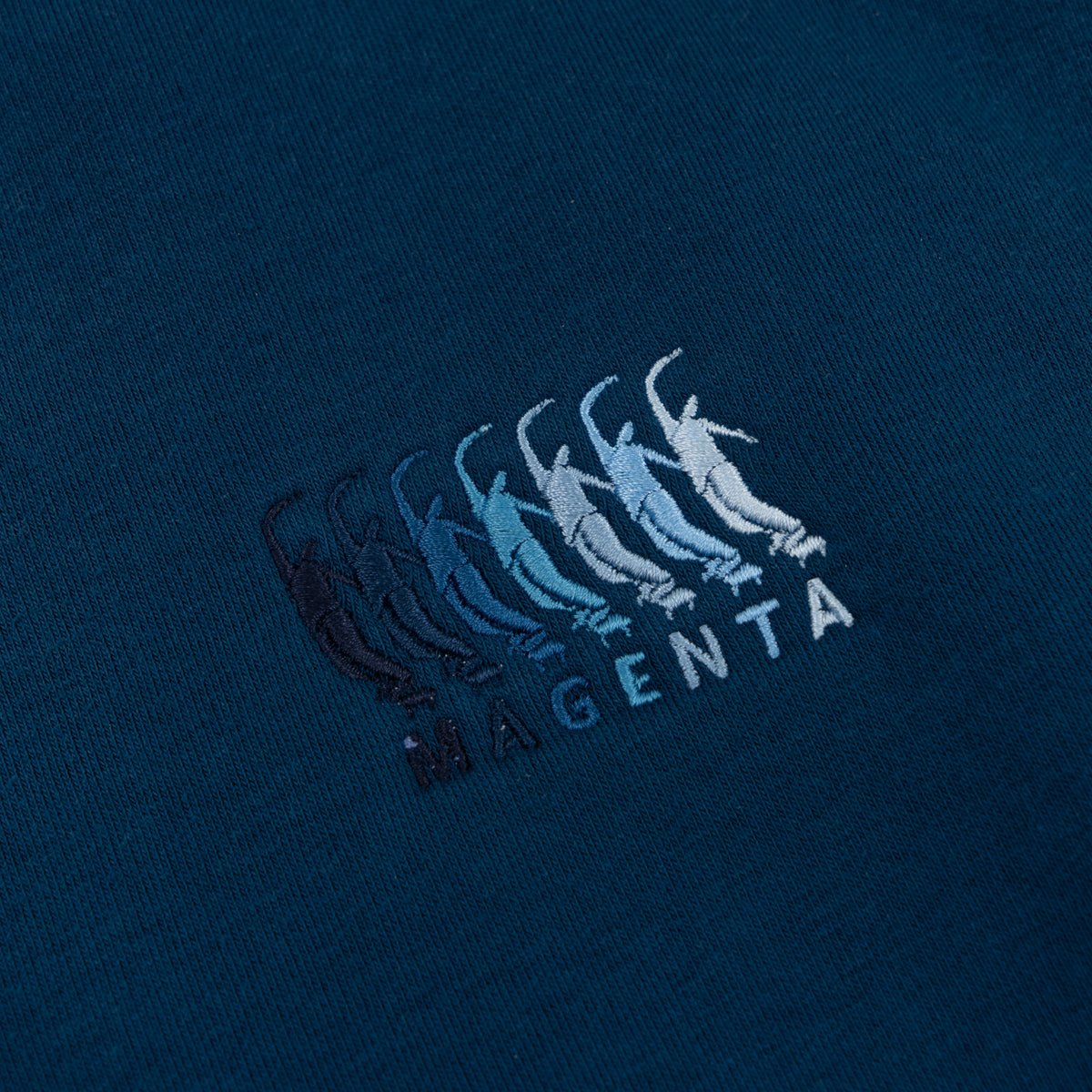 MAGENTA SKATEBOARDS - SEQUENCE CREWNECK "Petrol Blue"