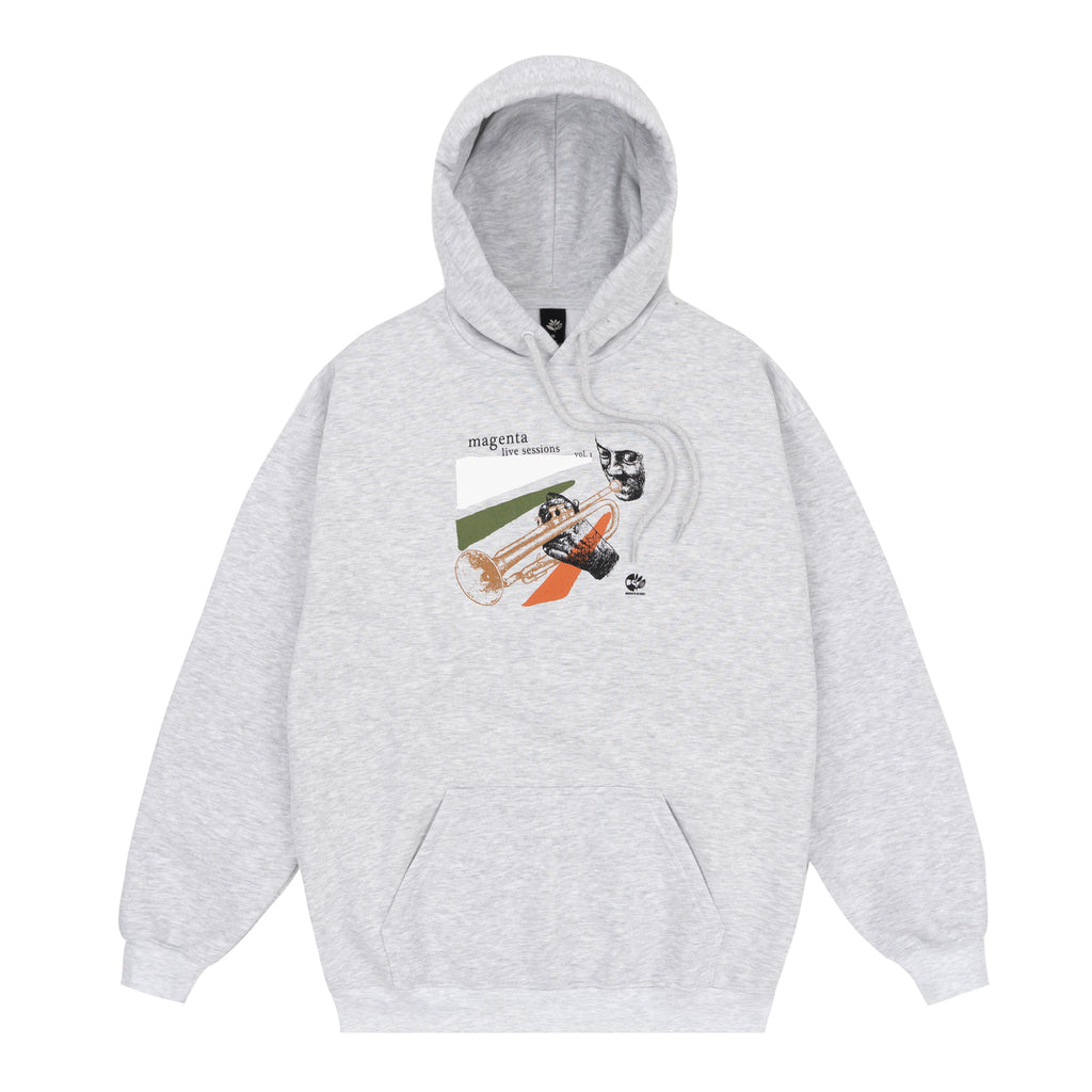 MAGENTA SKATEBOARDS - SESSIONS HOODIE "Ash"