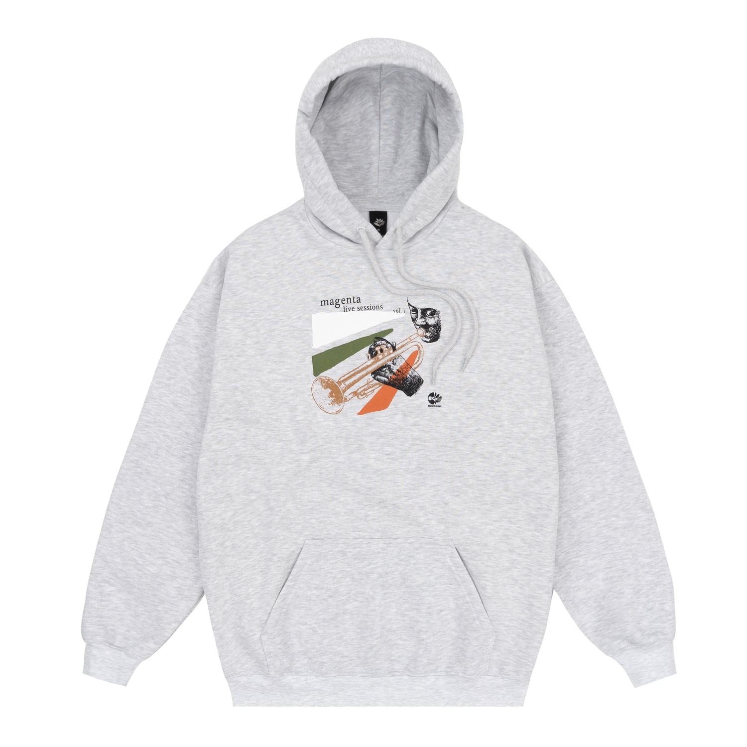 MAGENTA SKATEBOARDS - SESSIONS HOODIE "Ash"
