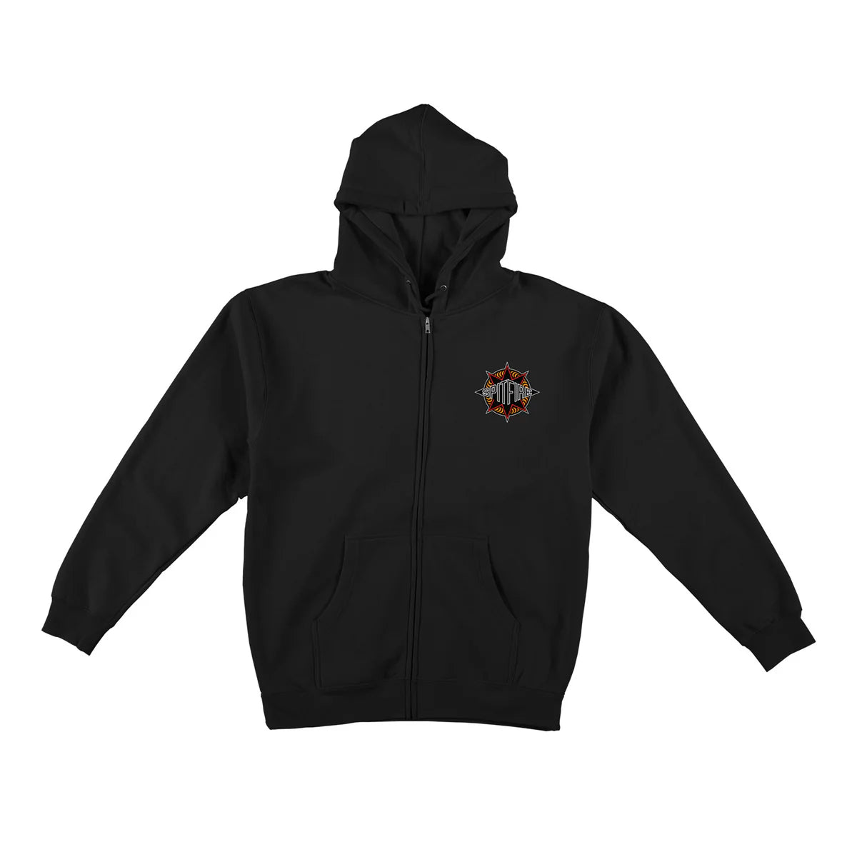 SPITFIRE WHEELS - Sure Shot Zip Hoodie "Black"