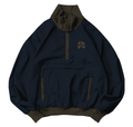 MAGENTA - SHAOLIN HALF ZIP JACKET "Chacoal Blue"