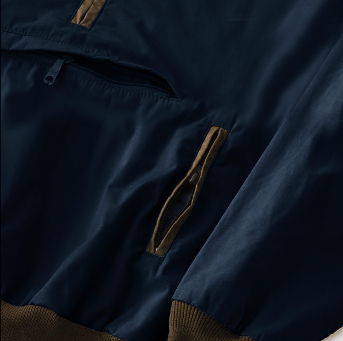 MAGENTA - SHAOLIN HALF ZIP JACKET "Chacoal Blue"