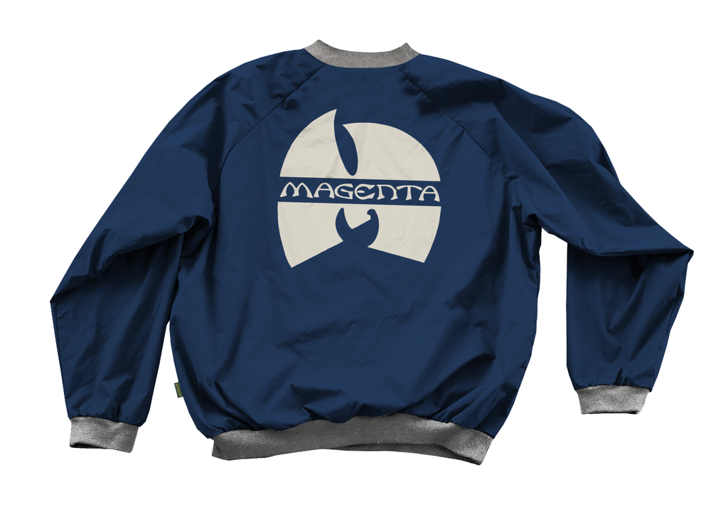 MAGENTA - SHAOLIN WARM UP CREWNECK "Navy"