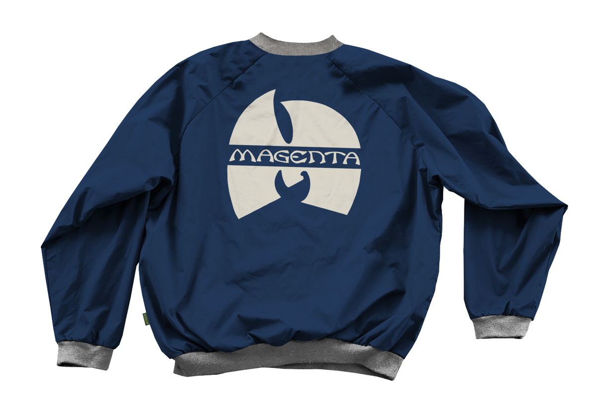 MAGENTA - SHAOLIN WARM UP CREWNECK "Navy"