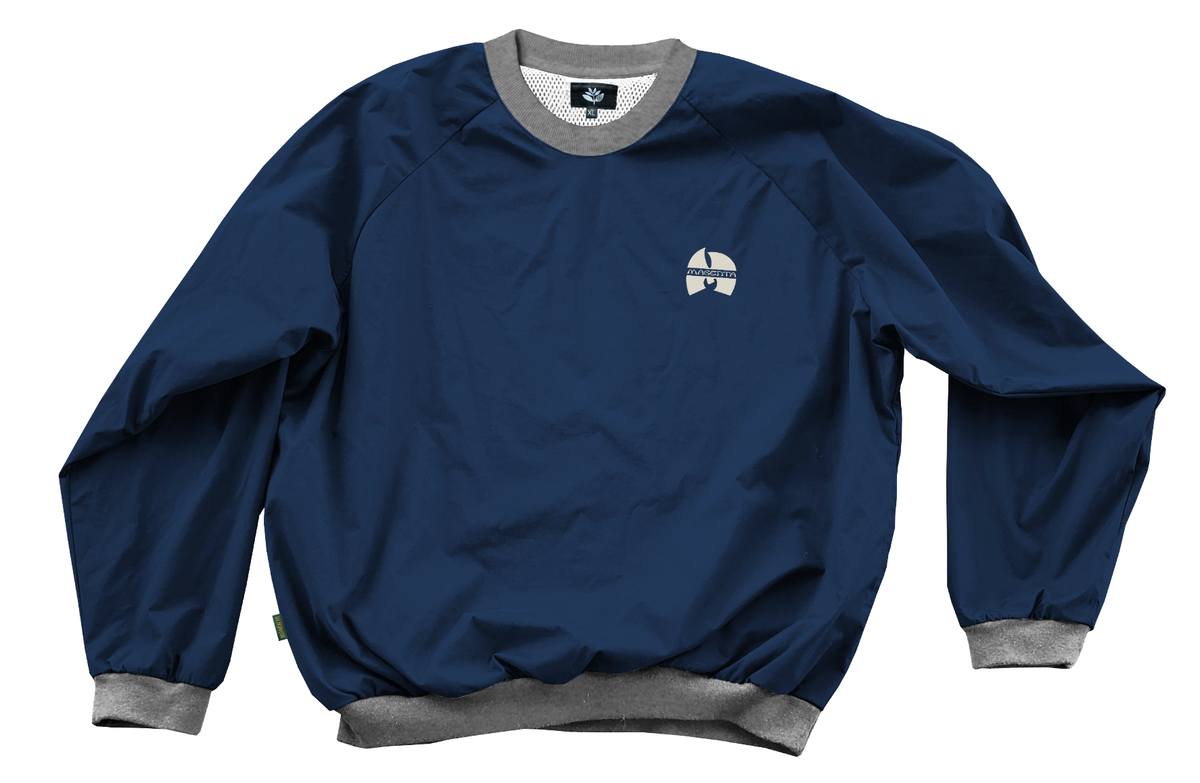 MAGENTA - SHAOLIN WARM UP CREWNECK "Navy"