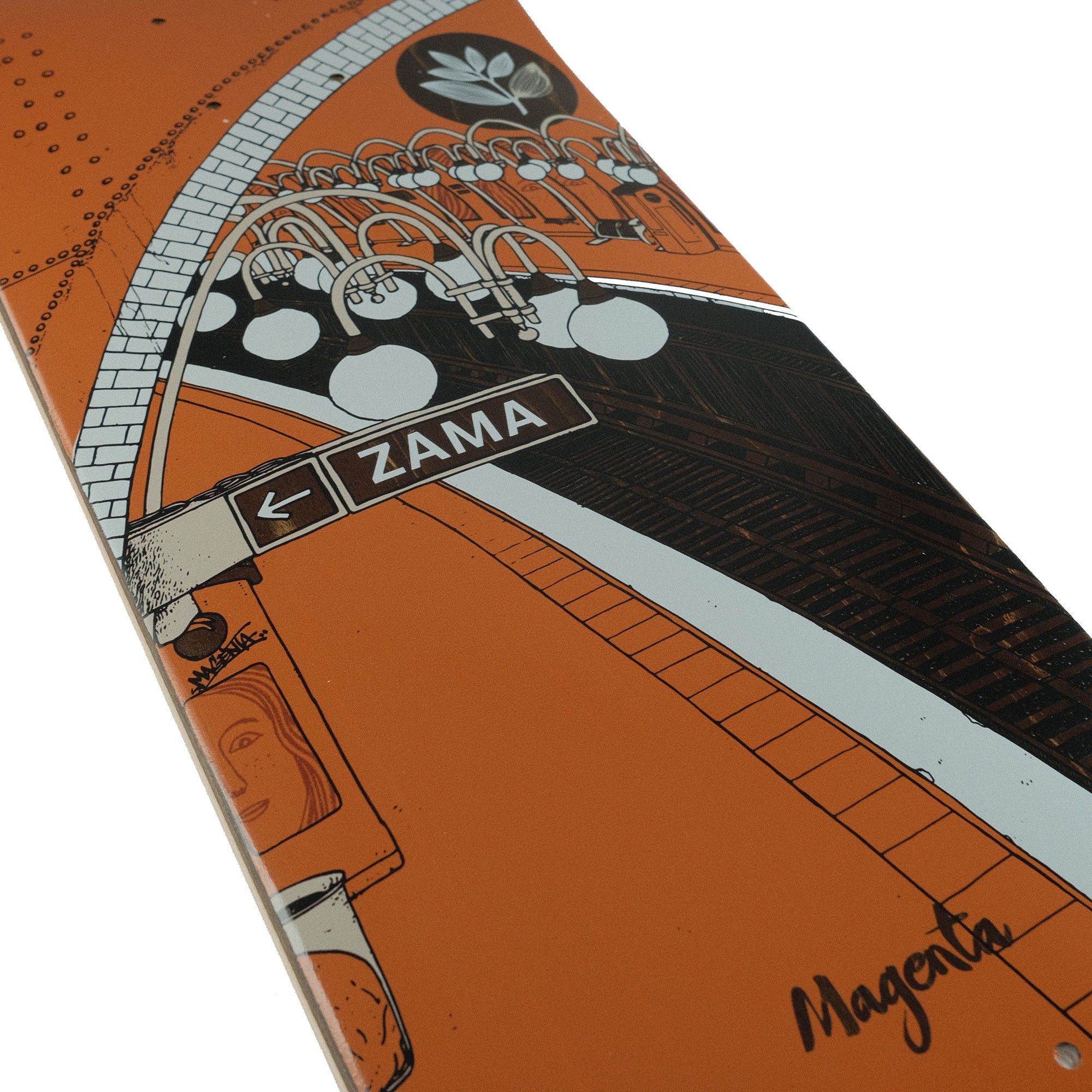 MAGENTA SKATEBOARDS - SHOGO ZAMA METRO SERIES 7.875/8.25"