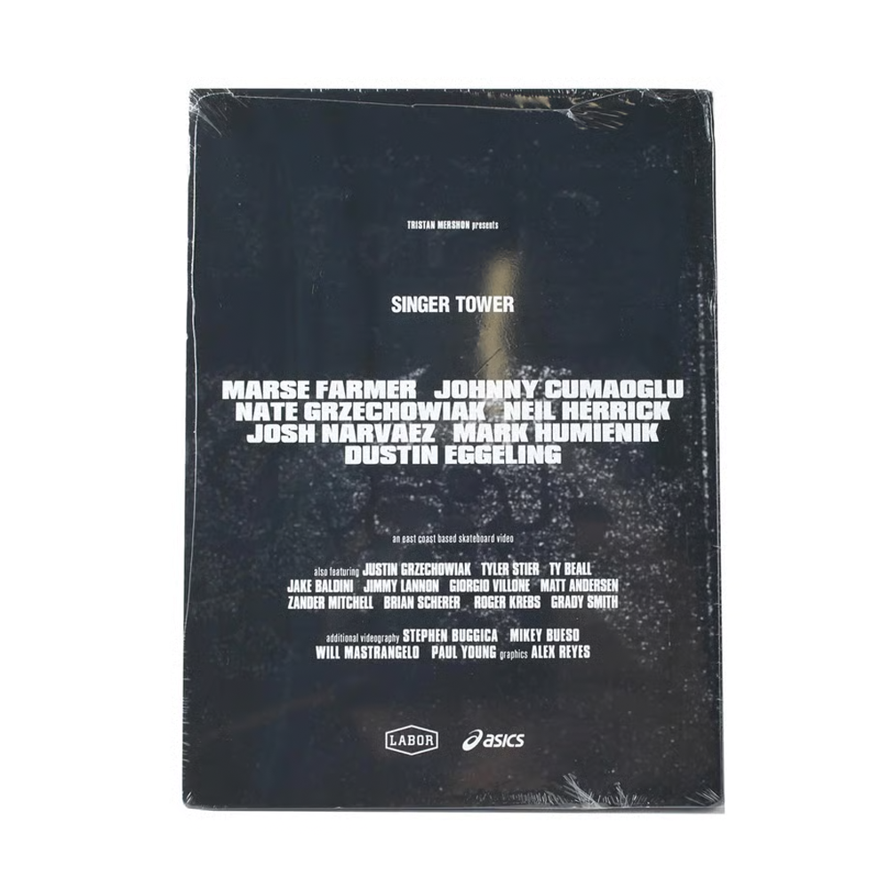 SINGER TOWER - DVD by Tristan Mershon