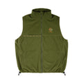 MAGENTA SKATEBOARDS - SPOT HUNTER FLEECE VEST "KHAKI"