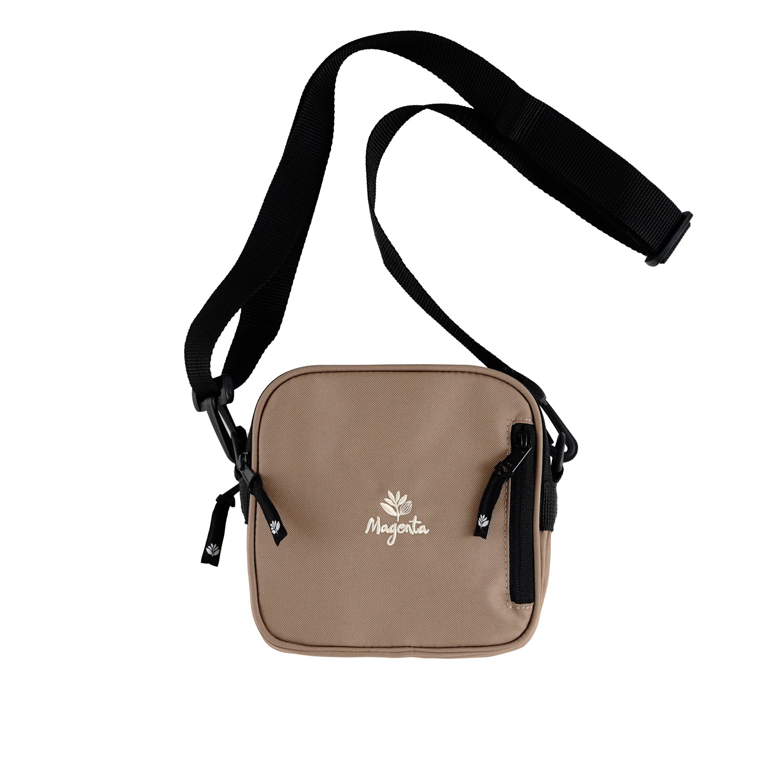 MAGENTA SKATEBOARDS - SQUARE POUCH BAG "Brown"